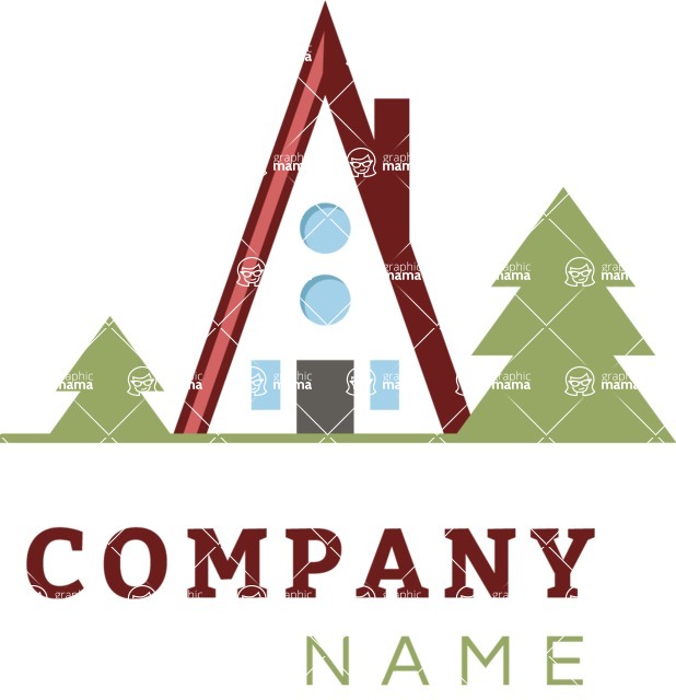 Business Logo Templates - vector graphics in a pack from GraphicMama - Vector Mountain Camp Logo Design